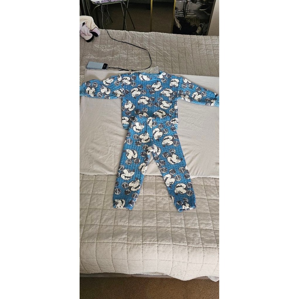 Boys Disney‎ Mickey Mouse sweat outfit Set 4T Blue White - Picture 6 of 6